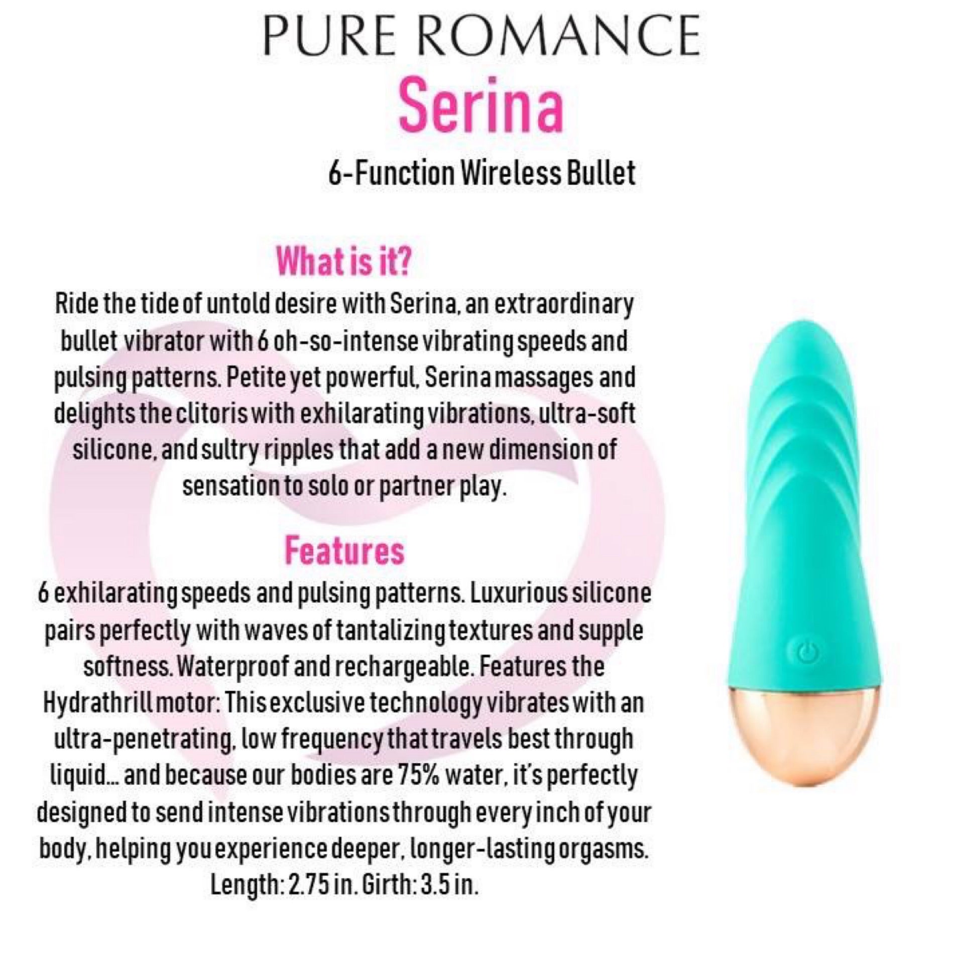 Serina - Bullet Vibrator | PR by Keelyn